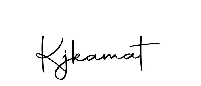 You can use this online signature creator to create a handwritten signature for the name Kjkamat. This is the best online autograph maker. Kjkamat signature style 10 images and pictures png