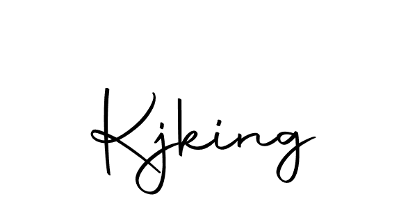 Use a signature maker to create a handwritten signature online. With this signature software, you can design (Autography-DOLnW) your own signature for name Kjking. Kjking signature style 10 images and pictures png