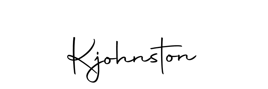 Make a beautiful signature design for name Kjohnston. With this signature (Autography-DOLnW) style, you can create a handwritten signature for free. Kjohnston signature style 10 images and pictures png