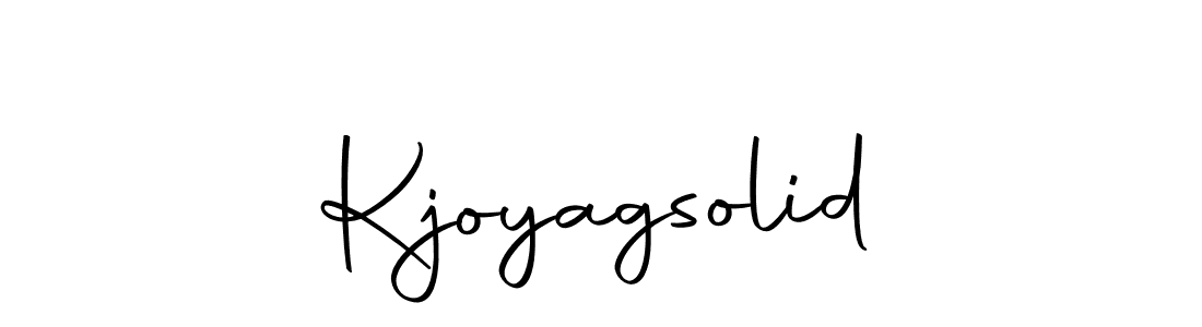 How to make Kjoyagsolid signature? Autography-DOLnW is a professional autograph style. Create handwritten signature for Kjoyagsolid name. Kjoyagsolid signature style 10 images and pictures png
