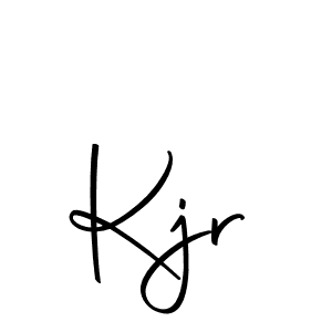 Create a beautiful signature design for name Kjr. With this signature (Autography-DOLnW) fonts, you can make a handwritten signature for free. Kjr signature style 10 images and pictures png