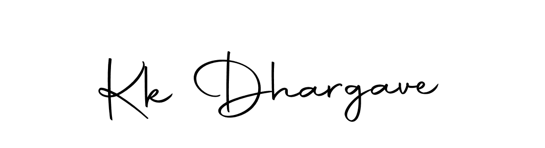 Also we have Kk Dhargave name is the best signature style. Create professional handwritten signature collection using Autography-DOLnW autograph style. Kk Dhargave signature style 10 images and pictures png