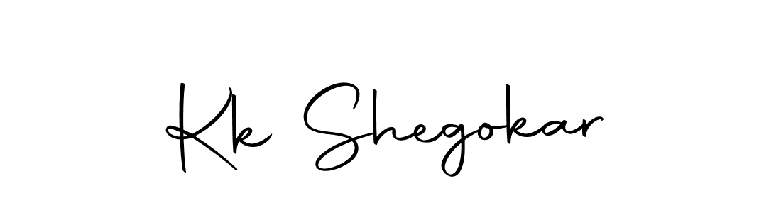 Make a beautiful signature design for name Kk Shegokar. With this signature (Autography-DOLnW) style, you can create a handwritten signature for free. Kk Shegokar signature style 10 images and pictures png