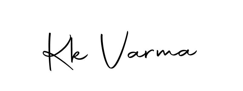 Make a beautiful signature design for name Kk Varma. With this signature (Autography-DOLnW) style, you can create a handwritten signature for free. Kk Varma signature style 10 images and pictures png