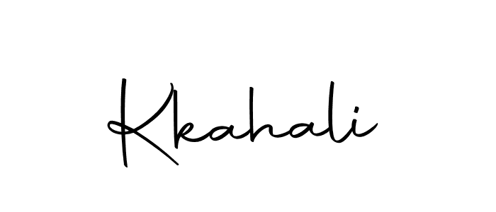 The best way (Autography-DOLnW) to make a short signature is to pick only two or three words in your name. The name Kkahali include a total of six letters. For converting this name. Kkahali signature style 10 images and pictures png