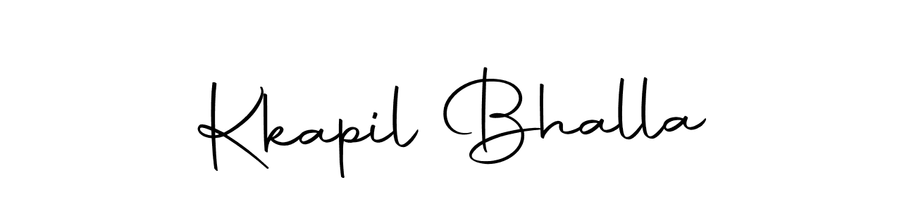 Make a beautiful signature design for name Kkapil Bhalla. Use this online signature maker to create a handwritten signature for free. Kkapil Bhalla signature style 10 images and pictures png