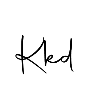 Use a signature maker to create a handwritten signature online. With this signature software, you can design (Autography-DOLnW) your own signature for name Kkd. Kkd signature style 10 images and pictures png