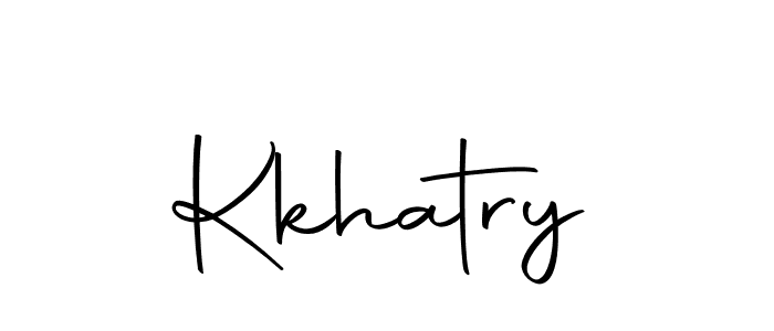 Make a beautiful signature design for name Kkhatry. With this signature (Autography-DOLnW) style, you can create a handwritten signature for free. Kkhatry signature style 10 images and pictures png