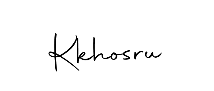 Kkhosru stylish signature style. Best Handwritten Sign (Autography-DOLnW) for my name. Handwritten Signature Collection Ideas for my name Kkhosru. Kkhosru signature style 10 images and pictures png