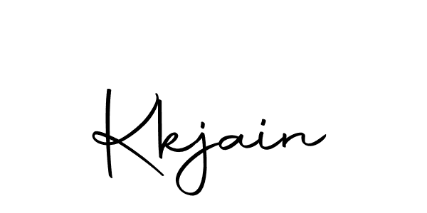 Create a beautiful signature design for name Kkjain. With this signature (Autography-DOLnW) fonts, you can make a handwritten signature for free. Kkjain signature style 10 images and pictures png