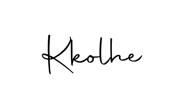 The best way (Autography-DOLnW) to make a short signature is to pick only two or three words in your name. The name Kkolhe include a total of six letters. For converting this name. Kkolhe signature style 10 images and pictures png