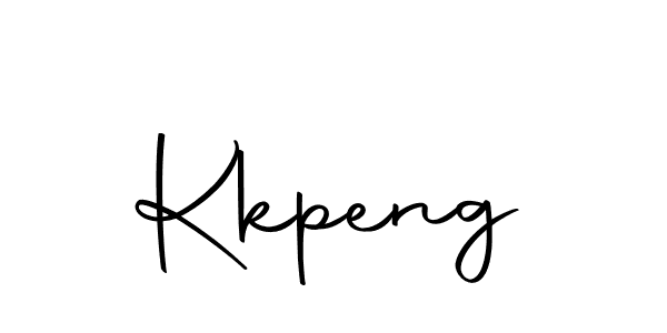 Similarly Autography-DOLnW is the best handwritten signature design. Signature creator online .You can use it as an online autograph creator for name Kkpeng. Kkpeng signature style 10 images and pictures png