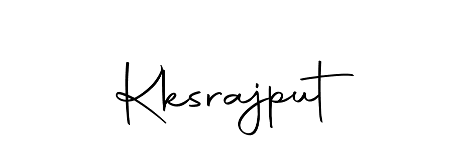 Create a beautiful signature design for name Kksrajput. With this signature (Autography-DOLnW) fonts, you can make a handwritten signature for free. Kksrajput signature style 10 images and pictures png