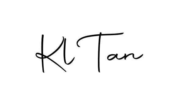 Create a beautiful signature design for name Kl Tan. With this signature (Autography-DOLnW) fonts, you can make a handwritten signature for free. Kl Tan signature style 10 images and pictures png