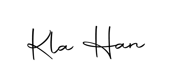 The best way (Autography-DOLnW) to make a short signature is to pick only two or three words in your name. The name Kla Han include a total of six letters. For converting this name. Kla Han signature style 10 images and pictures png