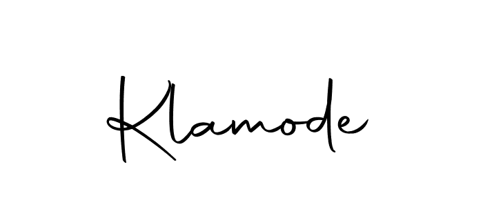 How to make Klamode name signature. Use Autography-DOLnW style for creating short signs online. This is the latest handwritten sign. Klamode signature style 10 images and pictures png