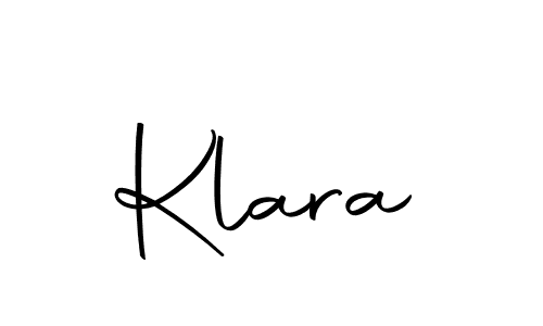 Use a signature maker to create a handwritten signature online. With this signature software, you can design (Autography-DOLnW) your own signature for name Klara. Klara signature style 10 images and pictures png
