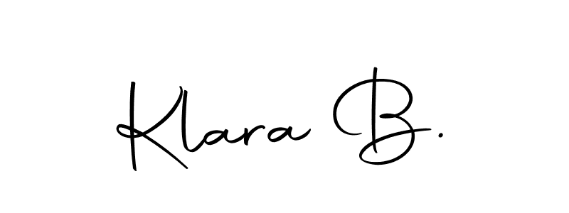 Here are the top 10 professional signature styles for the name Klara B.. These are the best autograph styles you can use for your name. Klara B. signature style 10 images and pictures png