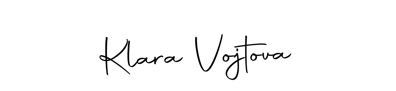 Also we have Klara Vojtova name is the best signature style. Create professional handwritten signature collection using Autography-DOLnW autograph style. Klara Vojtova signature style 10 images and pictures png