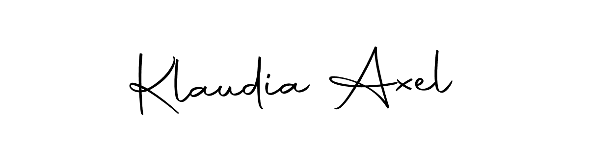 The best way (Autography-DOLnW) to make a short signature is to pick only two or three words in your name. The name Klaudia Axel include a total of six letters. For converting this name. Klaudia Axel signature style 10 images and pictures png