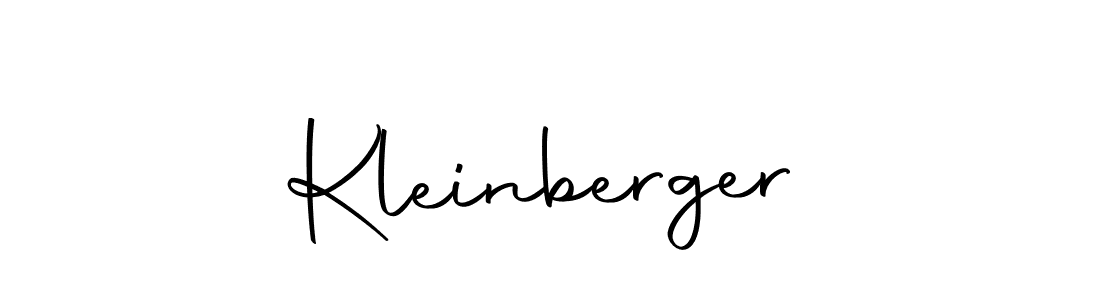 Design your own signature with our free online signature maker. With this signature software, you can create a handwritten (Autography-DOLnW) signature for name Kleinberger. Kleinberger signature style 10 images and pictures png