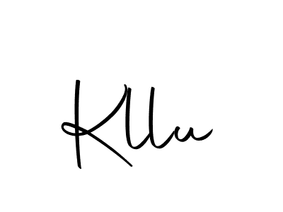 if you are searching for the best signature style for your name Kllu. so please give up your signature search. here we have designed multiple signature styles  using Autography-DOLnW. Kllu signature style 10 images and pictures png