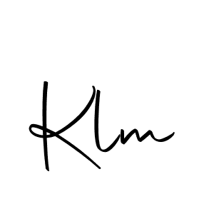 Also we have Klm name is the best signature style. Create professional handwritten signature collection using Autography-DOLnW autograph style. Klm signature style 10 images and pictures png