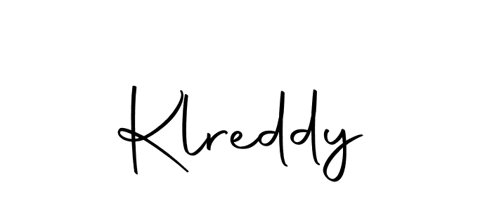 Also we have Klreddy name is the best signature style. Create professional handwritten signature collection using Autography-DOLnW autograph style. Klreddy signature style 10 images and pictures png