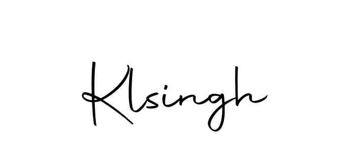 Similarly Autography-DOLnW is the best handwritten signature design. Signature creator online .You can use it as an online autograph creator for name Klsingh. Klsingh signature style 10 images and pictures png