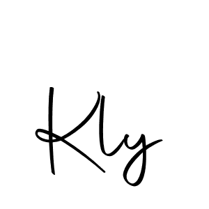 Make a beautiful signature design for name Kly. With this signature (Autography-DOLnW) style, you can create a handwritten signature for free. Kly signature style 10 images and pictures png