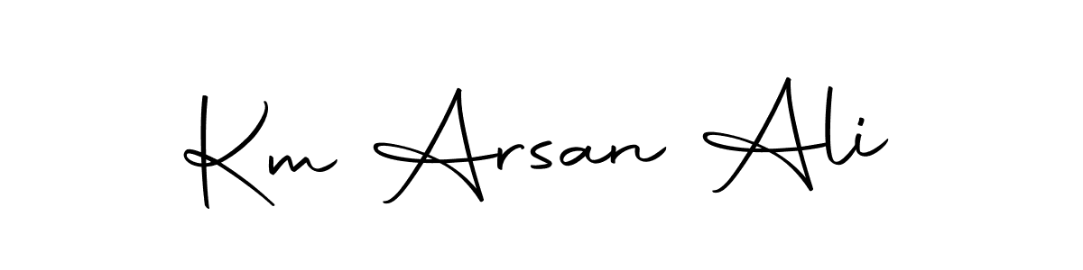 This is the best signature style for the Km Arsan Ali name. Also you like these signature font (Autography-DOLnW). Mix name signature. Km Arsan Ali signature style 10 images and pictures png