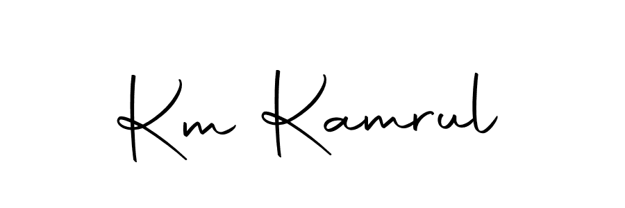 Make a beautiful signature design for name Km Kamrul. Use this online signature maker to create a handwritten signature for free. Km Kamrul signature style 10 images and pictures png