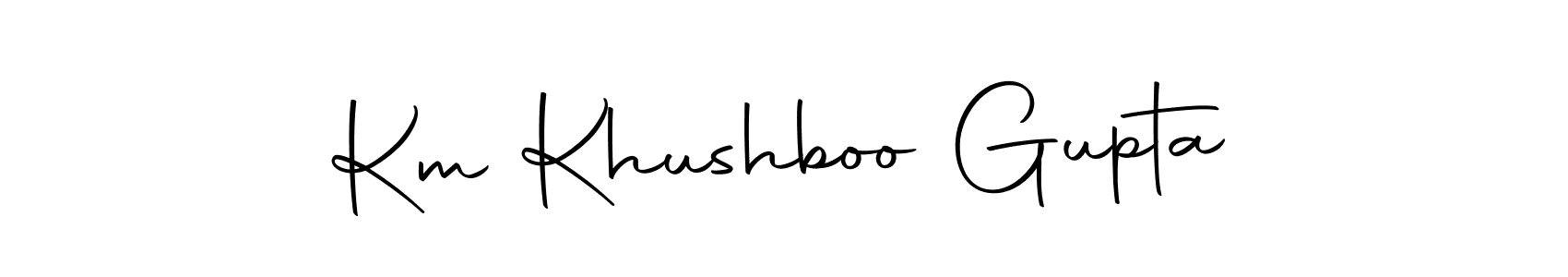 Here are the top 10 professional signature styles for the name Km Khushboo Gupta. These are the best autograph styles you can use for your name. Km Khushboo Gupta signature style 10 images and pictures png