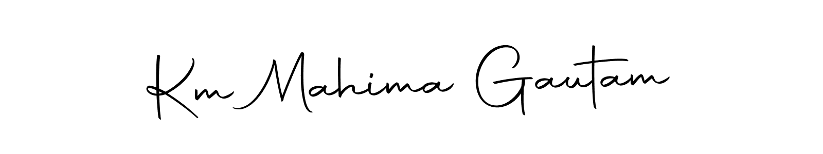 It looks lik you need a new signature style for name Km Mahima Gautam. Design unique handwritten (Autography-DOLnW) signature with our free signature maker in just a few clicks. Km Mahima Gautam signature style 10 images and pictures png
