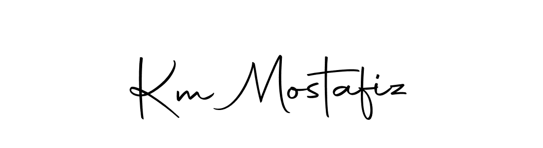 The best way (Autography-DOLnW) to make a short signature is to pick only two or three words in your name. The name Km Mostafiz include a total of six letters. For converting this name. Km Mostafiz signature style 10 images and pictures png