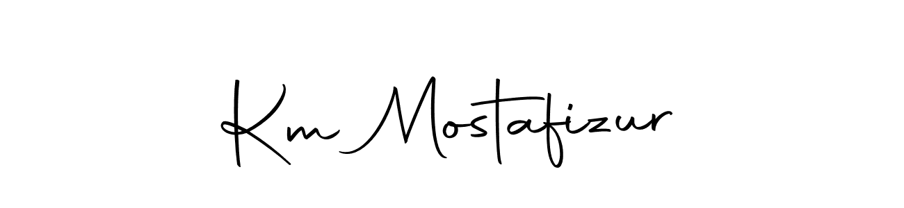 Autography-DOLnW is a professional signature style that is perfect for those who want to add a touch of class to their signature. It is also a great choice for those who want to make their signature more unique. Get Km Mostafizur name to fancy signature for free. Km Mostafizur signature style 10 images and pictures png