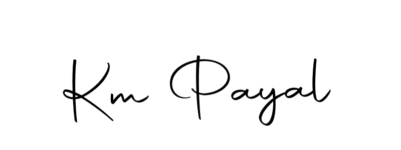 The best way (Autography-DOLnW) to make a short signature is to pick only two or three words in your name. The name Km Payal include a total of six letters. For converting this name. Km Payal signature style 10 images and pictures png