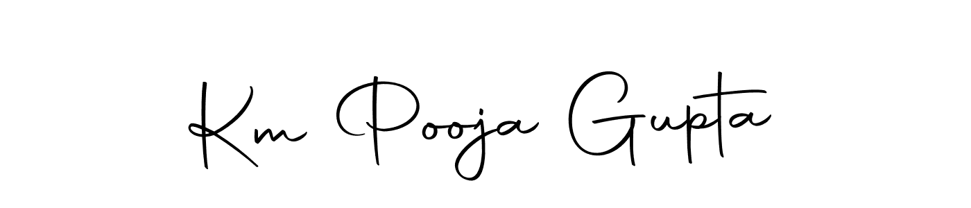 Make a beautiful signature design for name Km Pooja Gupta. Use this online signature maker to create a handwritten signature for free. Km Pooja Gupta signature style 10 images and pictures png