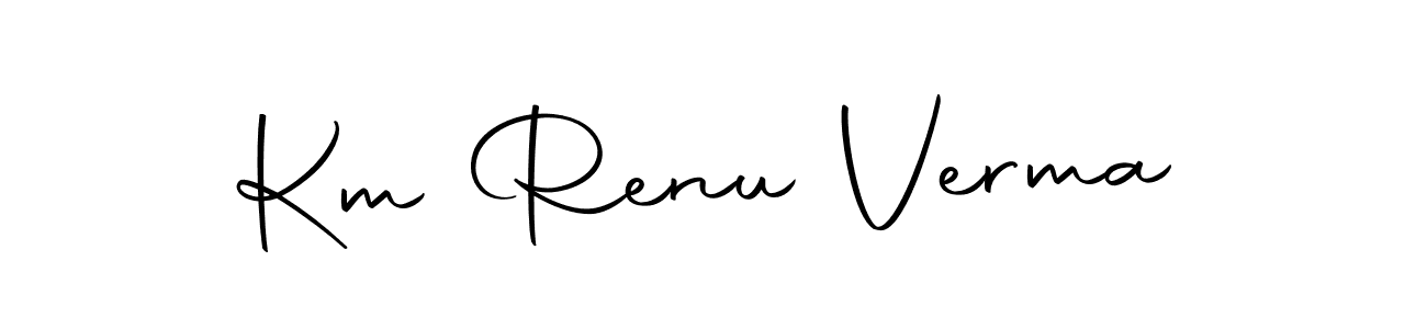 Similarly Autography-DOLnW is the best handwritten signature design. Signature creator online .You can use it as an online autograph creator for name Km Renu Verma. Km Renu Verma signature style 10 images and pictures png