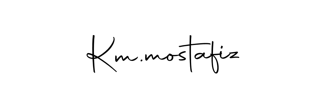 How to Draw Km.mostafiz signature style? Autography-DOLnW is a latest design signature styles for name Km.mostafiz. Km.mostafiz signature style 10 images and pictures png
