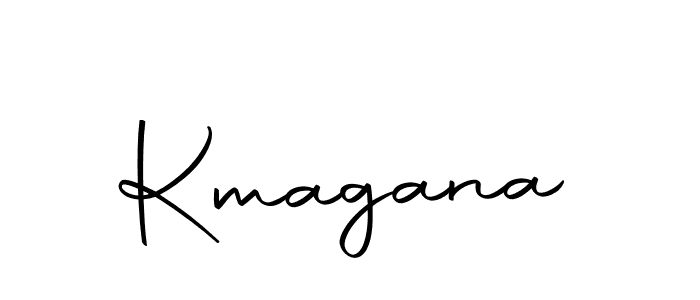 Use a signature maker to create a handwritten signature online. With this signature software, you can design (Autography-DOLnW) your own signature for name Kmagana. Kmagana signature style 10 images and pictures png