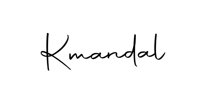 Make a beautiful signature design for name Kmandal. With this signature (Autography-DOLnW) style, you can create a handwritten signature for free. Kmandal signature style 10 images and pictures png
