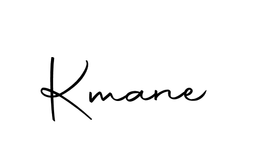 How to make Kmane signature? Autography-DOLnW is a professional autograph style. Create handwritten signature for Kmane name. Kmane signature style 10 images and pictures png