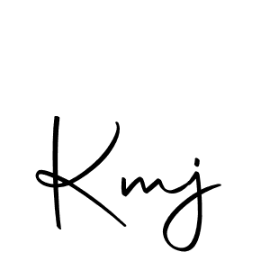 Similarly Autography-DOLnW is the best handwritten signature design. Signature creator online .You can use it as an online autograph creator for name Kmj. Kmj signature style 10 images and pictures png