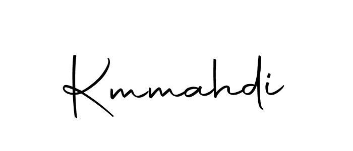 How to make Kmmahdi signature? Autography-DOLnW is a professional autograph style. Create handwritten signature for Kmmahdi name. Kmmahdi signature style 10 images and pictures png