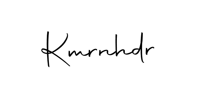 You can use this online signature creator to create a handwritten signature for the name Kmrnhdr. This is the best online autograph maker. Kmrnhdr signature style 10 images and pictures png