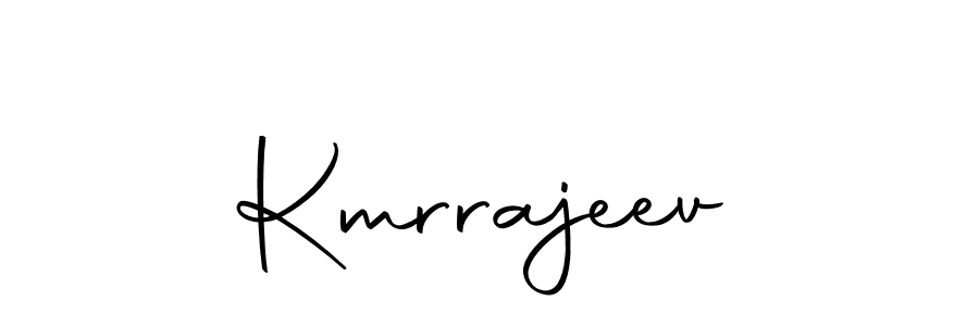 Make a short Kmrrajeev signature style. Manage your documents anywhere anytime using Autography-DOLnW. Create and add eSignatures, submit forms, share and send files easily. Kmrrajeev signature style 10 images and pictures png