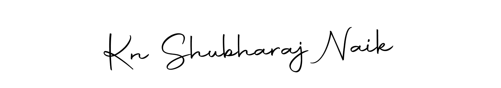 Design your own signature with our free online signature maker. With this signature software, you can create a handwritten (Autography-DOLnW) signature for name Kn Shubharaj Naik. Kn Shubharaj Naik signature style 10 images and pictures png