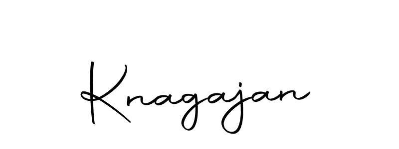 Knagajan stylish signature style. Best Handwritten Sign (Autography-DOLnW) for my name. Handwritten Signature Collection Ideas for my name Knagajan. Knagajan signature style 10 images and pictures png
