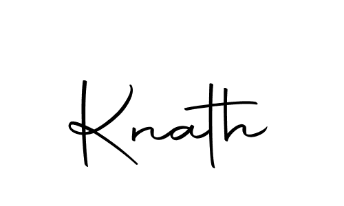 Knath stylish signature style. Best Handwritten Sign (Autography-DOLnW) for my name. Handwritten Signature Collection Ideas for my name Knath. Knath signature style 10 images and pictures png